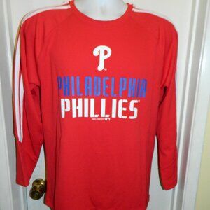 Philadelphia Phillies New MLB Baseball  Boys Shirt XL 16/18 New